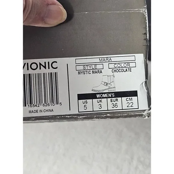 VIONIC ladies Mystic Mara Booties Nwb - Picture 12 of 12